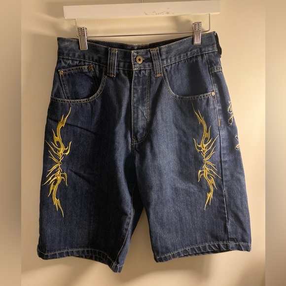 & Other Stories Other - Jorts with Y2k designs